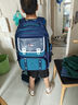 卡拉羊旅行書包男小學(xué)生2025新款一二三四到六年級(jí)3一6男童男孩女孩兒童男生 大號(hào)寶藍(lán)綠+送掛飾+防水手 曬單實(shí)拍圖