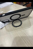 漫畫師 適用蘋果12/16promax手機殼磁吸支架無線充iPhone12ProMax膚感磨砂半透明保護套16plus全包防摔款 蘋果12【磨砂黑支點殼】360度旋轉(zhuǎn)支架 曬單實拍圖
