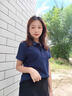 追行方藍色POLO衫定制工作服刺繡工衣訂制T恤企業(yè)文化衫短袖工裝印LOGO 【提升企業(yè)形象】藏青 S 曬單實拍圖