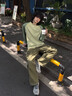 GUUKA TECH山系戶外長(zhǎng)袖t恤男士打底衫2025新情侶裝防曬衣服運(yùn)動(dòng)透氣速干衣 淺綠色 M 曬單實(shí)拍圖