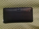 七匹狼錢(qián)包男長(cháng)款真皮男士拉鏈錢(qián)包手機包多卡位青年商務(wù)手拿包潮 光面真皮【黑色】 曬單實(shí)拍圖