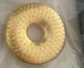 第一福黃金吊墜心經(jīng)平安扣古法足金999項鏈周歲護身符首飾金飾生日禮物 8g【單扣不配繩】 品牌禮盒*國檢證書 曬單實拍圖
