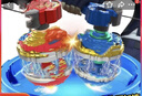 雙甲陀螺3新款超變合體戰(zhàn)陀爆甲陀螺魔幻對(duì)戰(zhàn)合金燈光男女孩玩具6 紅色紅連【1發(fā)射器+1合金燈光陀 加強(qiáng)版【標(biāo)配】送禮品 曬單實(shí)拍圖