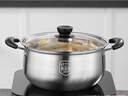 九陽（Joyoung）電飯煲3L家用電飯鍋不銹鋼內(nèi)膽316L微壓煮飯鍋2-3人智能預(yù)約0涂層煲湯煮粥鍋 F-30F335L 曬單實(shí)拍圖
