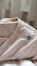 nest designs嬰兒連體衣春夏季竹纖維長(zhǎng)袖新生兒寶寶衣服家居服睡衣 暖香褐-長(zhǎng)袖開襟款 73cm （建議身高66-75cm） 曬單實(shí)拍圖