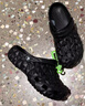 卡駱馳（crocs）榴蓮Clog洞洞鞋男女鞋涼拖拖鞋沙灘涼鞋 209563-001 M8W10 曬單實(shí)拍圖