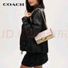 蔻馳（COACH）【品牌直供】女士ELIZA小號(hào)單肩斜挎包小方包 七夕禮物 送女友 曬單實(shí)拍圖