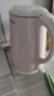 美的（Midea）電熱水壺家用電水壺?zé)畨?雙層防燙 0涂層食品級(jí)304不銹鋼 1500W快速沸騰 1.7L大容量 HJ1705 曬單實(shí)拍圖