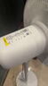 美的（Midea）【幸運草安睡1S】一級能效直流變頻聲控電風扇家用遙控臥室靜音落地扇臺式桌面抗菌大風力轉頁扇 曬單實拍圖
