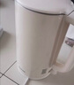 蘇泊爾（SUPOR）電水壺 雙層防燙燒水壺?zé)崴畨?.7L 全鋼無縫內(nèi)膽304不銹鋼電熱水壺大容量 SW-17J418 曬單實(shí)拍圖