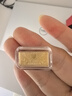 中國珠寶紀念日金條足金9999黃金結(jié)婚周年送老婆送女友生日禮物七夕情人節(jié) 1g【品牌禮盒】 曬單實拍圖