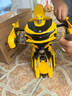 變形金剛（TRANSFORMERS）兒童玩具正版授權(quán)遙控汽車機(jī)器人男孩生日禮物大黃蜂三電版 曬單實(shí)拍圖