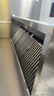 獵鋼狼商用抽油煙機加厚不銹鋼排煙罩商用廚房飯店食堂家用強力吸風凈化抽油煙機定制 2.5米*80*40套餐六+低空凈化器 曬單實拍圖
