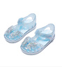 斯納菲女童果凍鞋夏季小女孩時(shí)尚沙灘鞋寶寶亮片舒適公主鞋 寶石藍  26  曬單實(shí)拍圖