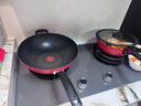 特福（Tefal）鍋具套裝百變鍋可拆卸煎炒鍋有鈦不粘鍋六件套千葉玫瑰紅 曬單實拍圖