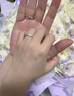 DR結婚對戒節日禮物L(fēng)OVEPALACE禮堂花徑簡(jiǎn)約款QM0102/QW0102 甄選*男女對戒-白/紅/黃18K金可選 曬單實(shí)拍圖