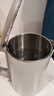 美的（Midea）電熱水壺煮水壺家用小型電燒水壺 0涂層食品級304不銹鋼雙層防燙無縫內(nèi)膽1.5升容量 1566 曬單實拍圖