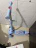 迪士尼（Disney）兒童滑板車1-3-12歲折疊三輪踏板車閃光款輪男女玩具車冰雪奇緣 曬單實(shí)拍圖
