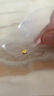 金小貅黃金貓眼珠3D硬金足金999閃亮車花轉(zhuǎn)運(yùn)珠路路通DIY手鏈女手串禮物 0.22-0.24g,6mm貓眼珠 曬單實(shí)拍圖