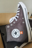 匡威（Converse）官方 All Star男女高幫復古帆布鞋休閑板鞋A15024C A15024C 44 曬單實(shí)拍圖