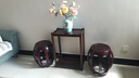 顧家家居可移動(dòng)室內實(shí)木邊柜簡(jiǎn)約茶臺小戶(hù)型 【優(yōu)質(zhì)實(shí)木】大號胡桃色高66.5cm 曬單實(shí)拍圖