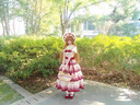 lolita櫻桃熟了甜心販?zhǔn)蹤C(jī)印花輕lo裙七夕節(jié)禮物送女友可愛分體裙 櫻桃熟了+bnt帽子 S 曬單實(shí)拍圖