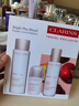 嬌韻詩（CLARINS）新版美白牛奶水乳套裝光芒小瓷瓶三件套禮盒孕婦護膚品送女友老婆 透亮煥白三件套 滋潤型舊版 曬單實拍圖