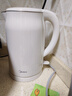 美的（Midea）【國(guó)家補(bǔ)貼】2L大容量電熱水壺 1800W家用快速沸騰電水壺?zé)畨?不銹鋼無縫內(nèi)膽雙層防燙熱水壺 2L 【304不銹鋼】 曬單實(shí)拍圖