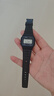 卡西歐（CASIO）手表男女經(jīng)典復(fù)古學(xué)生兒童表F-91W-1DG 3DG 9DG/F-84W/F105電子表 F91W藍(lán)邊影視劇同款 【附加貼膜】 曬單實(shí)拍圖