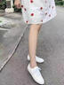 啄木鳥(niǎo)真皮運動(dòng)鞋女2025年夏季新款網(wǎng)面透氣薄款休閑小白鞋女輕便跑步鞋 白色 39 標準碼數 曬單實(shí)拍圖