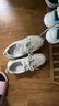 卡帝樂鱷魚（CARTELO）老爹鞋女鞋子2025新款春秋季百搭增高厚底小白炸街休閑運動鞋 米白色 37 曬單實拍圖