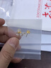 中國黃金（CHINA GOLD）黃金耳釘女足金四葉草耳釘純金耳飾首飾七夕情人節(jié)生日禮物送女友 耳釘【一對】約0.9g+心動摯愛禮盒 曬單實拍圖