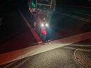 RUIHANG銳航C260摩托車(chē)電動(dòng)車(chē)外置踏板專(zhuān)用激光射燈強(qiáng)光款遠(yuǎn)近光透鏡射燈 C260管夾款/電動(dòng)車(chē)專(zhuān)用 近白遠(yuǎn)白 曬單實(shí)拍圖