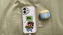 Smorss 適用蘋(píng)果16手機(jī)殼 iphone16保護(hù)套 全包鏡頭彩繪款超薄輕奢小羊皮男女款硅膠防摔軟殼 禁止蕉綠 曬單實(shí)拍圖