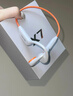 聯(lián)想（Lenovo）骨傳導運動藍牙耳機 IPX7級防水防塵 游泳跑步開放掛耳式 騎行不入耳佩戴超長續(xù)航手機通用 X7灰橙 曬單實拍圖