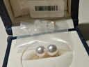 helas赫拉Akoya海水珍珠耳釘18K黃金耳環(huán)首飾女輕奢小燈泡耳飾生日禮物 18K金-黃金色耳針 7.5-8.0mm(標(biāo)準(zhǔn)款 30%用戶選擇) 曬單實(shí)拍圖