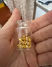 喜上眉梢足金999重工古法金珠散珠3D硬金光面磨砂黃金轉(zhuǎn)運(yùn)珠圣誕節(jié)禮物女 0.75g【重工古法4mm+5mm共兩顆】 曬單實(shí)拍圖
