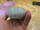雅瓷汝窯旅行茶具快客杯單人戶外便攜茶杯套裝帶布包南瓜如意杯禮盒裝 汝窯小南瓜 一壺1杯 曬單實(shí)拍圖
