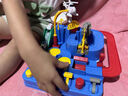 OLOEY兒童汽車(chē)闖關(guān)大冒險玩具小火車(chē)軌道兒童女孩男孩3歲4寶寶益智玩具體驗版大冒險送1車(chē)親子互動(dòng)+傳送帶樓梯+起重機+吊橋 曬單實(shí)拍圖