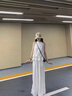 蝶嬌諾（DIEJIAONUO）休閑褲女裝夏季2025新款韓系氛圍感甜辣妹甜美顯瘦奶乖穿搭女套裝 上衣+闊腿褲 S 曬單實拍圖