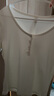 本來(lái)（benlai）女士抗菌短袖T恤女2025夏季新款短T【安心品質(zhì)】BNS450031 本白 XL 曬單實(shí)拍圖