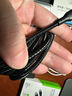 貝爾金（BELKIN）雙Type-C數據線(xiàn) 60W快充 CtoC電源線(xiàn) iPhone手機蘋(píng)果電腦MacBook快充線(xiàn)1米編織款 白色 CAB024 曬單實(shí)拍圖