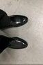 奧康男鞋夏季新款鏤空皮鞋男真皮涼鞋男士商務(wù)休閑鞋透氣通勤涼皮鞋 黑色鏤空1215811007N 43 曬單實(shí)拍圖
