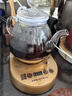 金灶（KAMJOVE）熱壓噴淋煮茶器 煮黑茶普洱 茶具電熱水壺蒸茶壺 養(yǎng)生壺煮茶玻璃壺 A-55 曬單實拍圖