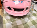 藍極星超輕騎士頭盔電動(dòng)摩托車(chē)透氣頭盔夏季男女頭盔輕便半盔夏日清涼盔新國標3C認證A類(lèi) 西瓜粉L【中頭圍56-62cm】 加配黑茶短鏡 曬單實(shí)拍圖