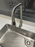 摩恩（MOEN）304不銹鋼廚房水槽洗菜盆拉絲防腐一體拉伸大單槽SK42511C01套裝 曬單實拍圖