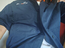 dickies2022春夏搭襯衫男系扣翻領(lǐng)短袖襯衫DK010211 藍色 L  曬單實拍圖