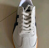 Onitsuka Tiger鬼塚虎復古德訓鞋耐磨平底男女鞋休閑板鞋百搭 TOKUTEN 淺灰色/深藍色 44 曬單實(shí)拍圖