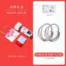 老銀匠s925銀耳圈銀女士銀耳環(huán)飾品母親節禮物送媽媽中老年人款銀耳圈女 曬單實(shí)拍圖