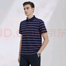 雅戈?duì)枺╕OUNGOR） POLO男士 夏季青年男士商務(wù)休閑短袖高端POLO衫 藏青 XL 曬單實(shí)拍圖